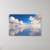 Oneindige luchtreflectiecanvasprint canvas afdruk (Voorkant)