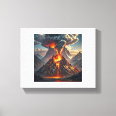 Oneindige luxe: kleurrijke lussen canvas afdruk (Voorkant)