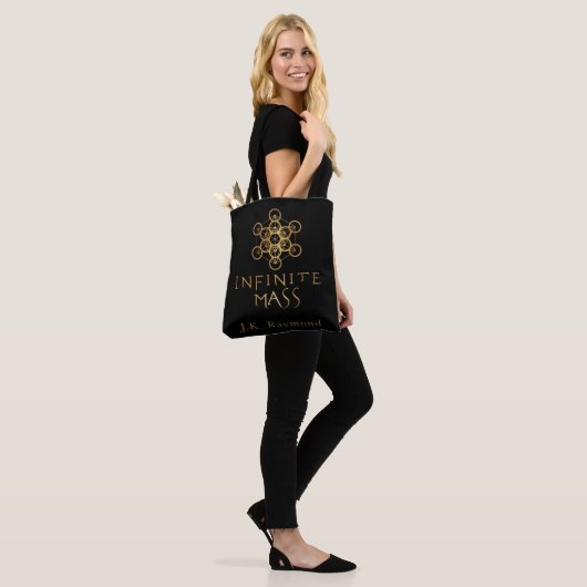 Oneindige Massa Tote Bag (Op model)
