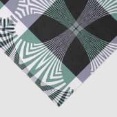 Oneindige Mirage van Four-Petal Glass Shine Mandal Tissuepapier (Detail)