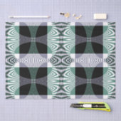 Oneindige Mirage van Four-Petal Glass Shine Mandal Tissuepapier (Craft)