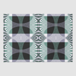 Oneindige Mirage van Four-Petal Glass Shine Mandal Tissuepapier