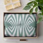 Oneindige Mirage van Four-Petal Glass Shine Mandal Tissuepapier (Geschenk)