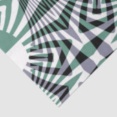 Oneindige Mirage van Four-Petal Glass Shine Mandal Tissuepapier (Detail)