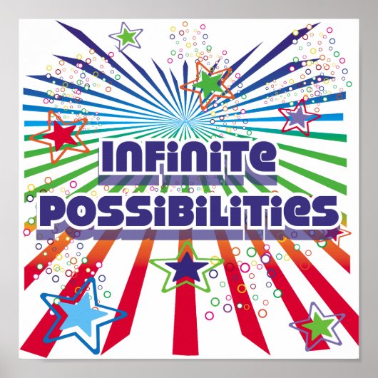 oneindige mogelijkheden Poster (Voorkant)