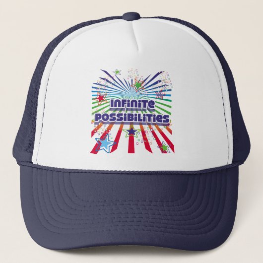 oneindige mogelijkheden trucker pet (Voorkant)