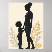 Oneindige Omhelzing – Moeder en Kind Poster (Voorkant)