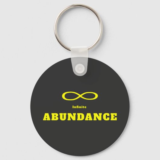 oneindige overvloed sleutelhanger (Voorkant)