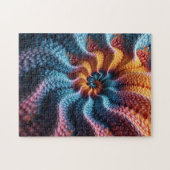 Oneindige pastel spiraal bewegingsgrafiek legpuzzel (Horizontaal)
