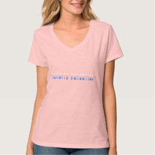Oneindige Potentieel Glitch T-shirt