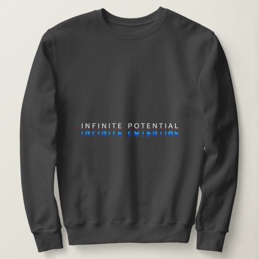 Oneindige Potentieel Glitch Trui (Design voorkant)