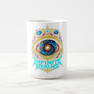 Oneindige Realms Kosmisch Oog Grafische Heren T-sh Koffiemok