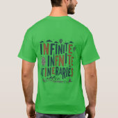 Oneindige routes t-shirt (Achterkant)