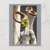 Oneindige slang God Briefkaart (Voorkant)