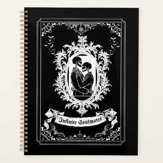 Oneindige Soulmates spiraal Notitieboek (Voorkant)