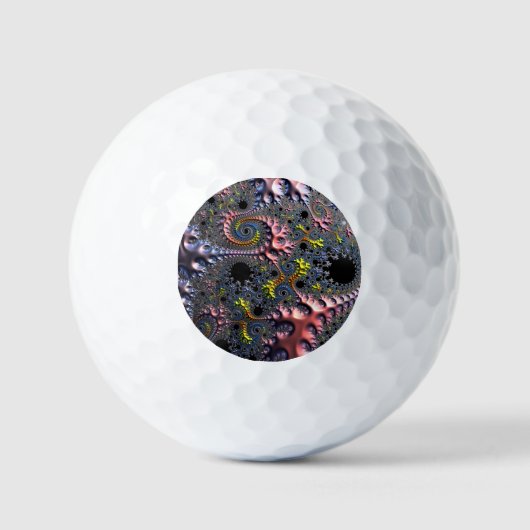 Oneindige Spiraal Rijken Golfballen (Voorkant)