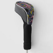 Oneindige Spiraal Rijken Golfheadcover (Schuin)