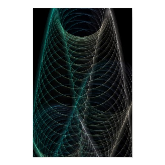 oneindige spiraaltjes perfect poster (Voorkant)