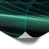 oneindige spiraaltjes poster (Hoek)