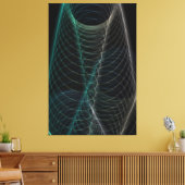 Oneindige spiralen canvas afdruk (Insitu (Woonkamer))