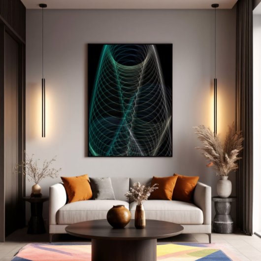 Oneindige Spiralen Poster