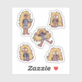 oneindige trein sticker (Vel)