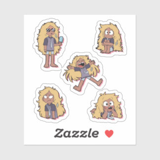 oneindige trein sticker