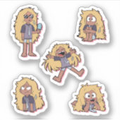 oneindige trein sticker (Voorkant)