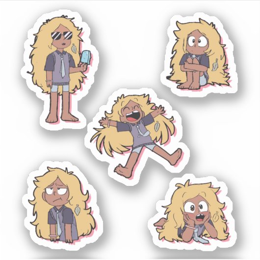 oneindige trein sticker (Voorkant)