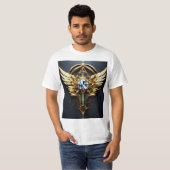 Oneindige Vibes: Draag uw energie" T-shirt (Voorkant volledig)