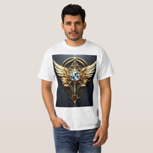 Oneindige Vibes: Draag uw energie" T-shirt (Voorkant volledig)