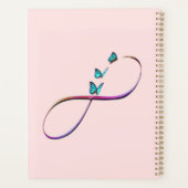 oneindige vlinders planner (Achterkant)