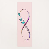 oneindige vlinders yogamat (Voorkant)