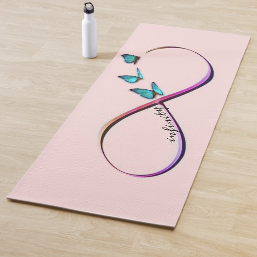 oneindige vlinders yogamat (In situ)