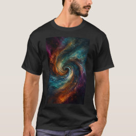 Oneindige Vortex | Abstracte Flow T-Shirt