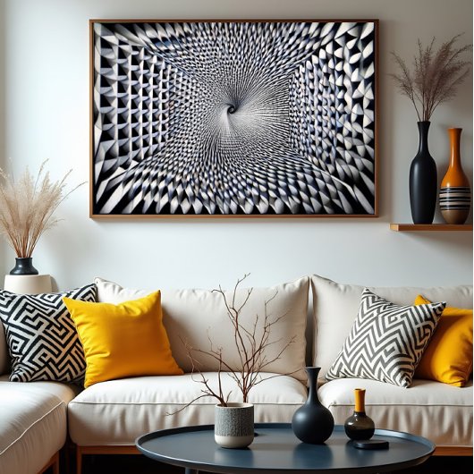 Oneindige Vortex Poster