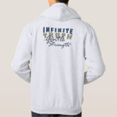 Oneindige Waarheid, Zachte Kracht Heren Hoodies (Achterkant)