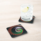 oneindige werveling bier onderzetter (Rechterzijde)