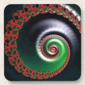 oneindige werveling bier onderzetter (Voorkant)