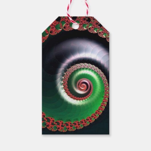 oneindige werveling cadeaulabel (Voorkant)