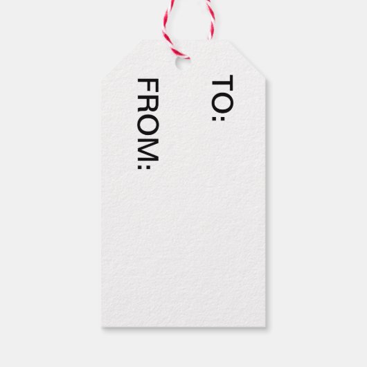 oneindige werveling cadeaulabel (Achterkant)