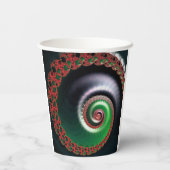 oneindige werveling papieren bekers (Achterkant)