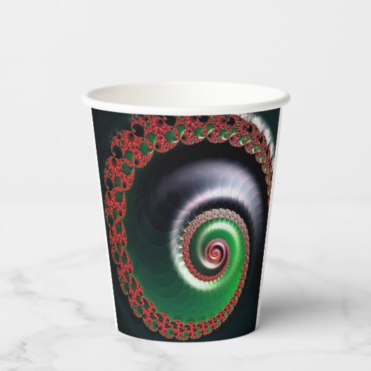 oneindige werveling papieren bekers (Achterkant)