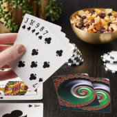 oneindige werveling pokerkaarten (Insitu)