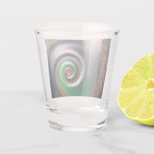 oneindige werveling shot glas (Achterkant)