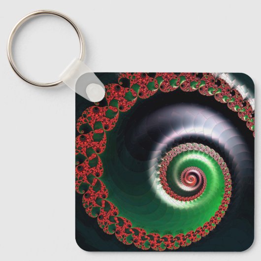 oneindige werveling sleutelhanger (Voorkant)