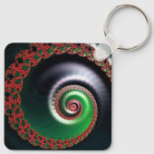 oneindige werveling sleutelhanger (Achterkant)