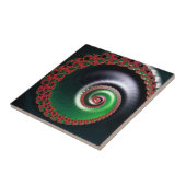 oneindige werveling tegeltje (Zijkant)