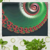 oneindige werveling theedoek (Gevouwen)