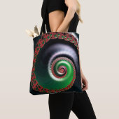 oneindige werveling tote bag (Dichtbij)